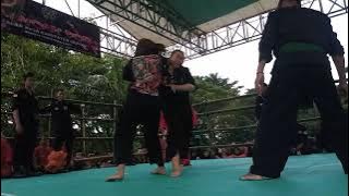 seru Srikandi naik pencak dor di sragen