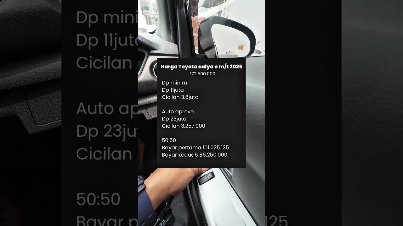 Harga toyota calya e mt 2025 september