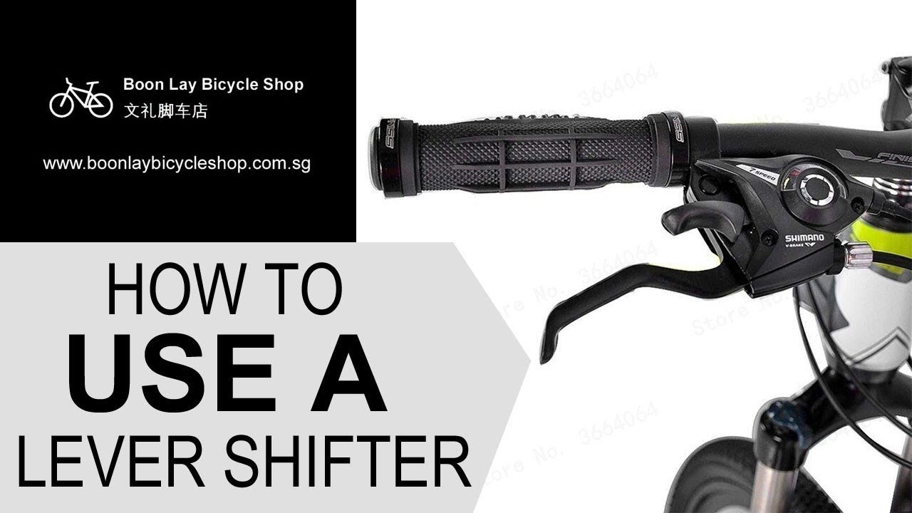 Bicycle Guide How to change gear Lever Shifter Left YouTube