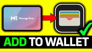 How To Add Message Envy Gift Card To Apple Wallet 2026 - Full Guide
