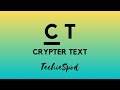 Crypter Text: Python Encryption with Tkinter, Cryptography.Fernet, and PyAesCrypt