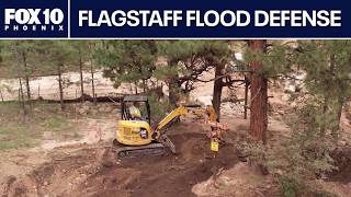 Monsoon storm tests Flagstaff flood mitigation projects | FOX 10 Phoenix