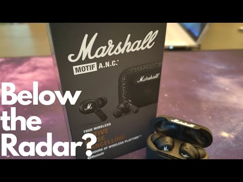 Marshall Motif A.N.C. - Unboxing and Review