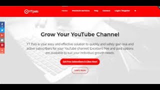How to earn free SUBSCRIBERS OF YOUTUBE CHANNEL(ytpals) screenshot 5