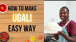 The easiest way to chop Kenyan sukuma wiki & making  soft ugali. 🇰🇪#food screenshot 5
