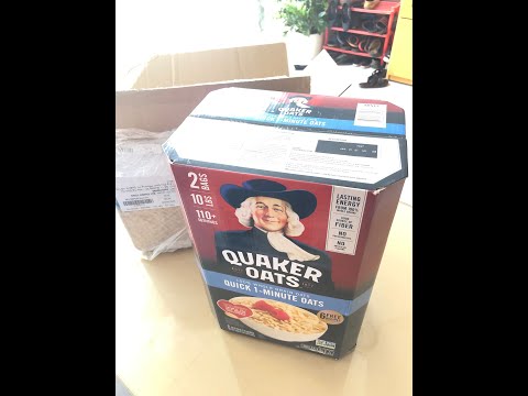 Video Yến Mạch Quaker Oats Quick - 1 Minute 4.52kg và Phân... - youtube