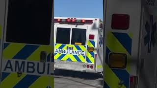 Calgary Ambulance 3652 Responding From 14 Station HOT | AHS