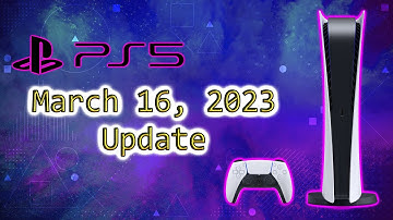 PlayStation 5 Update 23.01-07.01.00 Does Nothing