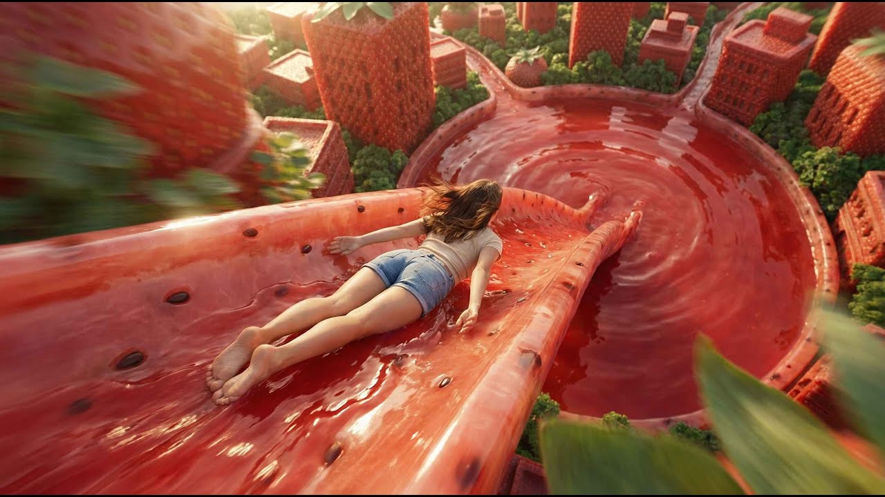 Choose the Most Dreamy WaterSlide For Ultimate Satisfaction ? 💦✨ | Surreal Dreamy Slides ASMR