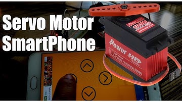 Servo Motor Control via Smartphone - Arduino Tutorial