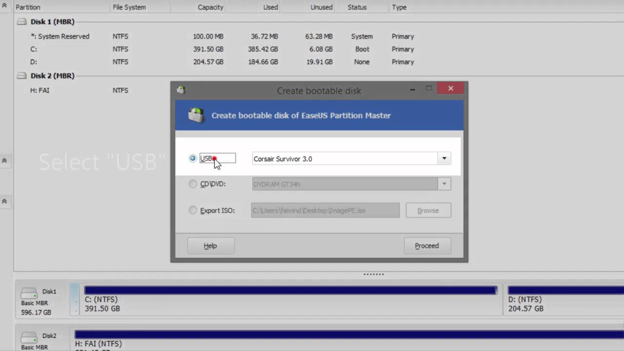 create boot partition on usb create boot partition on usb