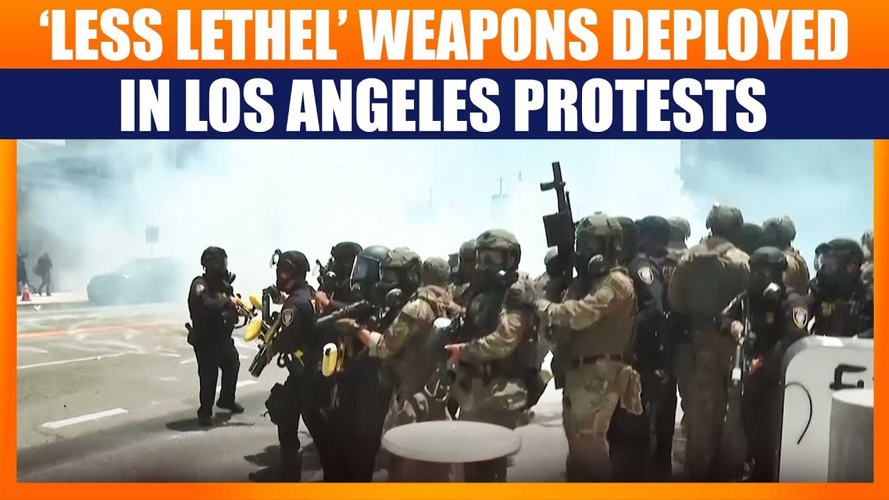 A Look at the 'Less Lethal' Weapons Used by law Enforcement in Los ...