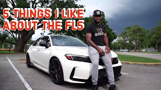 5 Things I Like About My FL5 2023 Honda Civic Type R !   4K