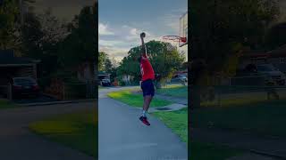 Trying 1 Foot Jumps on 9 Feet! Keep In Mind I'm Left Handed!🙃 #shorts #jumping