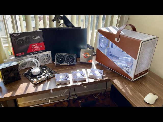 Montando PC Gamer para Roda Tudo RX 6600 e Ryzen 7 5700x3d