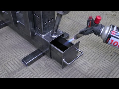 Awesome waste oil stove!