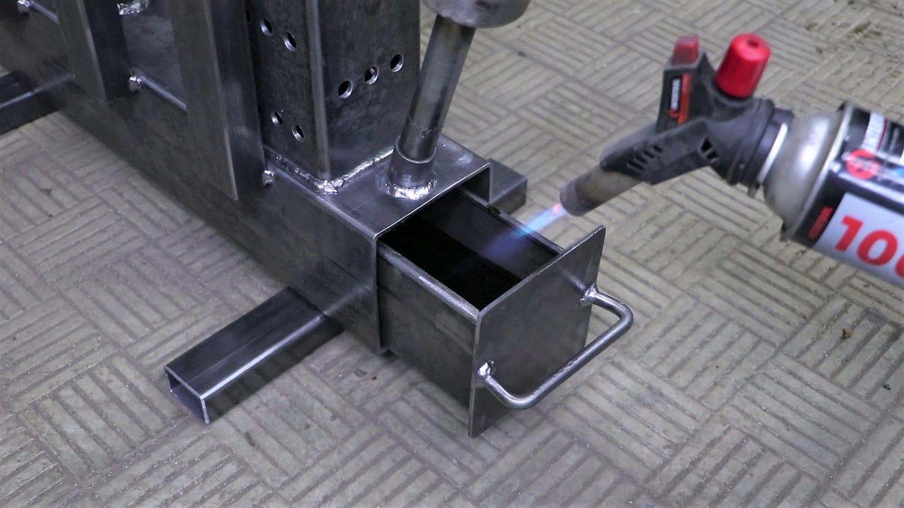 Awesome waste oil stove!