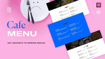 Design a creative Cafe Menu with Elementor Pro & The Plus Addons
