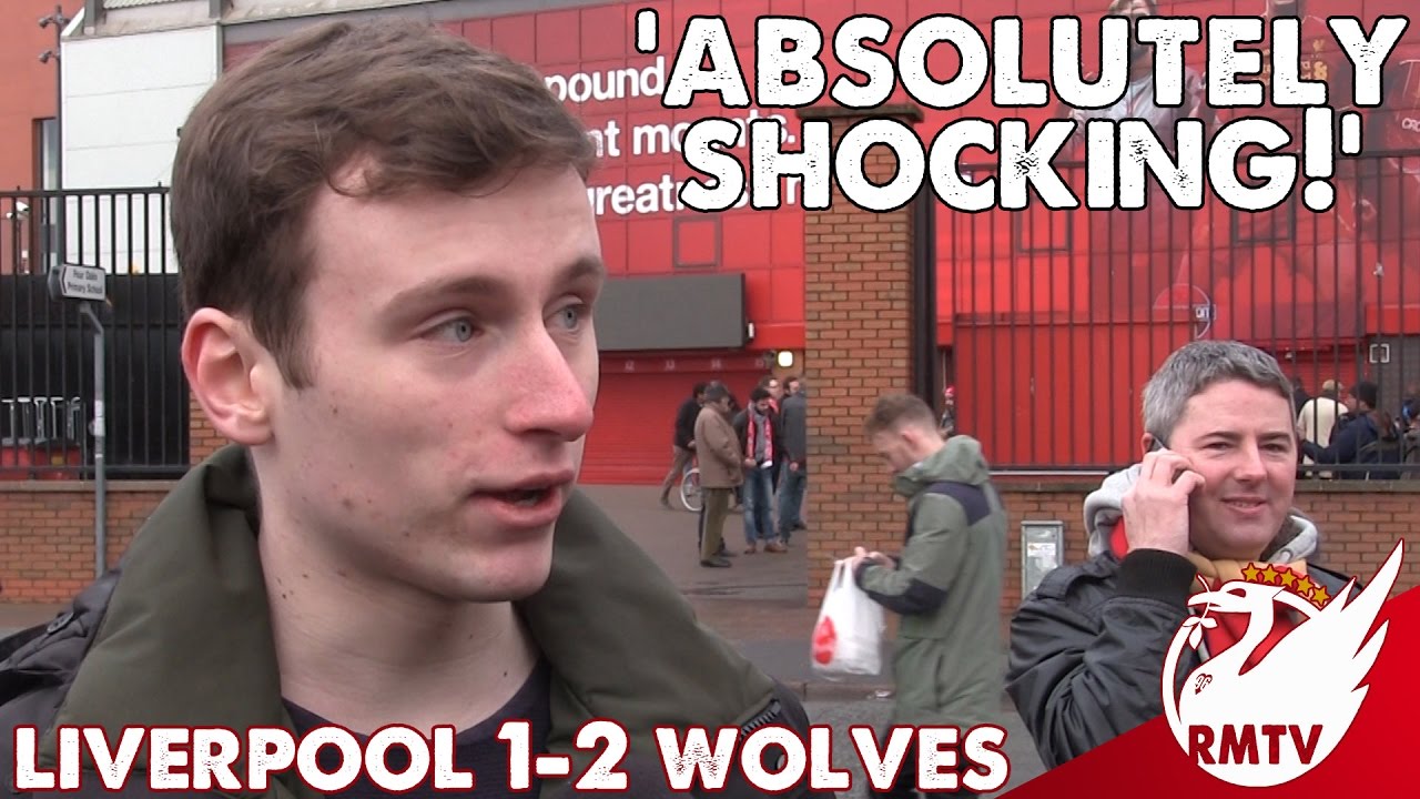 Liverpool V Wolves 1 2 Absolutely Shocking LFC Fan Cam YouTube