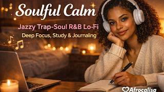 Soulful Calm ✨ | Jazzy Trap‑Soul R&amp;B Lo‑Fi | Deep Focus, Study &amp; Journaling