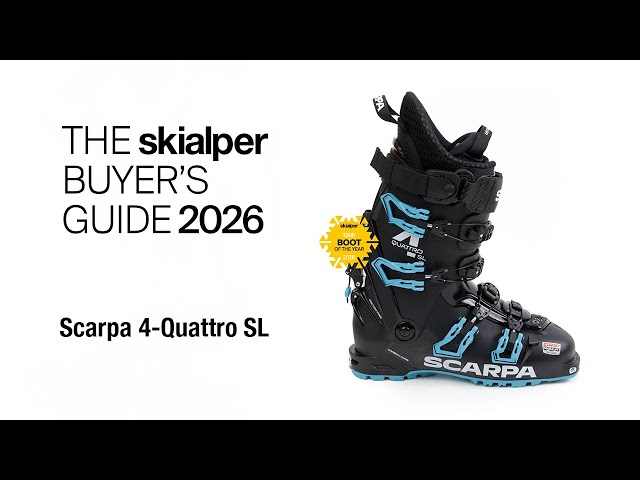Scarpa 4-Quattro SL - The Skialper Buyer's Guide 2026 - YouTube
