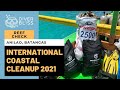 International coastal cleanup 2021 in anilao batangas philippines  diver bliss