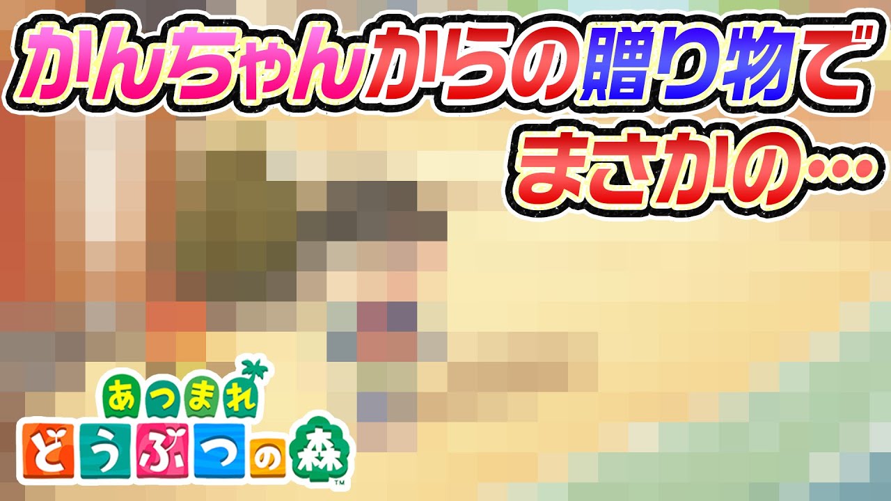 【あつ森】かんちゃんからの贈り物で島に驚きの変化が…