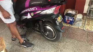 Unas pruebas con el ingeniero Juan para aumentar velocidad en las motos eléctricas