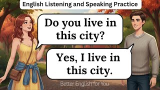 ✅ English Questions &amp; Answers  | English Conversation Practice  | Easy Shadowing with Slow English