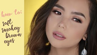 Soft Smokey Brown Eyes, Make Up Tutorial screenshot 3