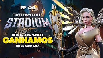 Partida suada de Mercy no Overwatch Stadium Mercy