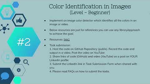 The Sparks Foundation - Task 2 - Computer Vision and IoT - Colour Identification in Images