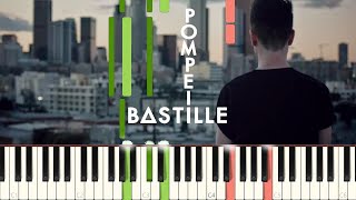 Pompeii - Bastille [Piano Tutorial] (Synthesia)