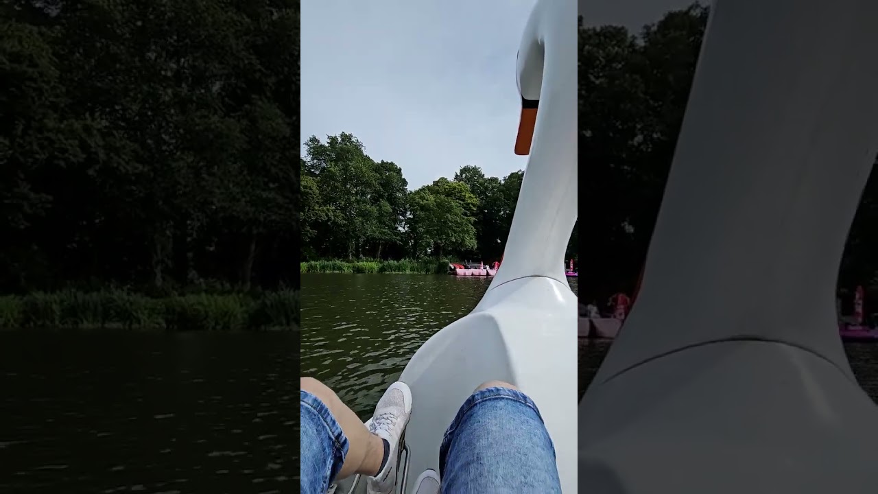 جولة في القارب - احد بحيرات الالمانية 🇩🇪😍 وداعآ فصل الصيف 🌞🌴🏄🎇