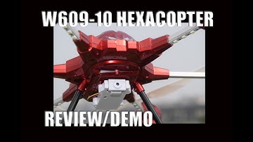 W609-10 HEXACOPTER DRONE - Fun Beginner Drone - REVIEW/DEMO