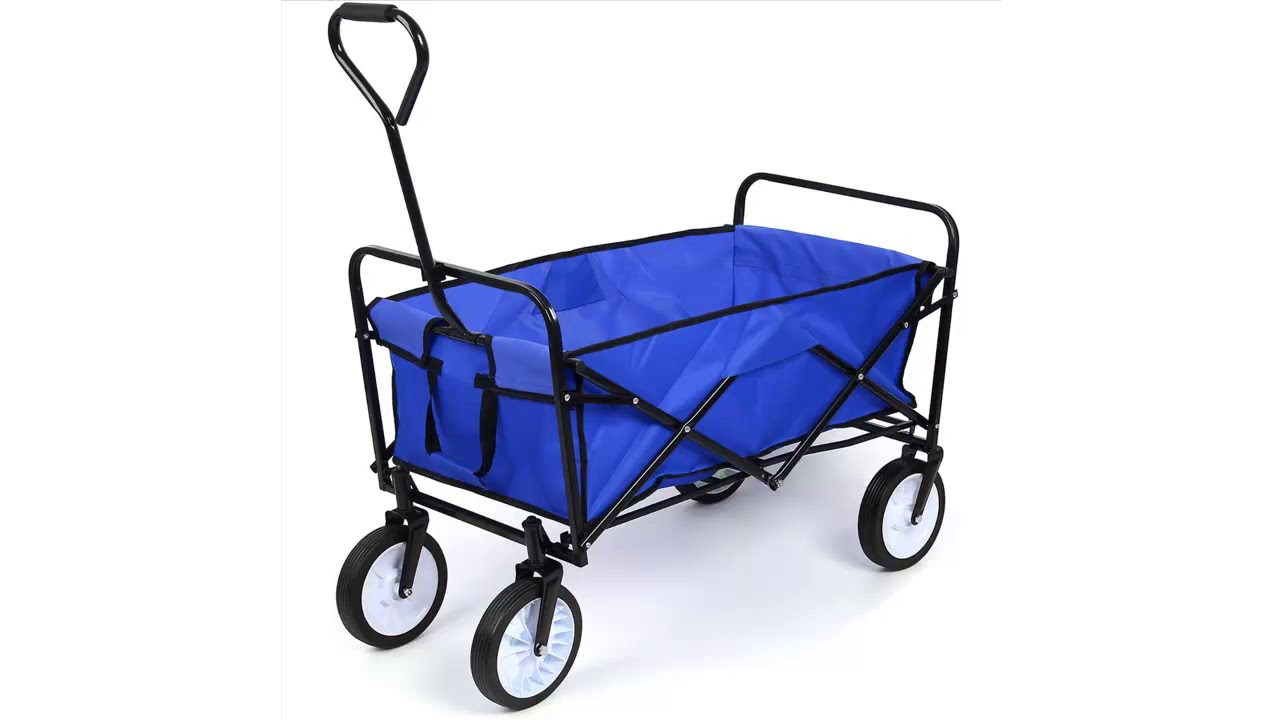 🐉 HOMFA Bollerwagen faltbar Transportwagen Handwagen 🐉