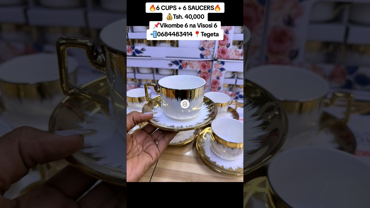 Gold Tea Set