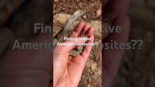 Finding Native American campsites??? #explore #nature #artifacts #relics #archeology #rockhounding