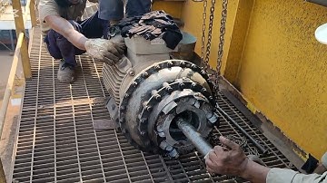 Fluid coupling Removing | Fluid coupling Disassemble #fluidcoupling