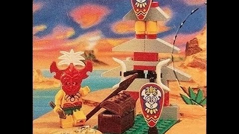 Lego 6236 - an instruction to build alternative model "B" from back of the set