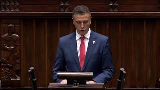 Sejm: Jarosław Sachajko w sprawie stanu wyjątkowego