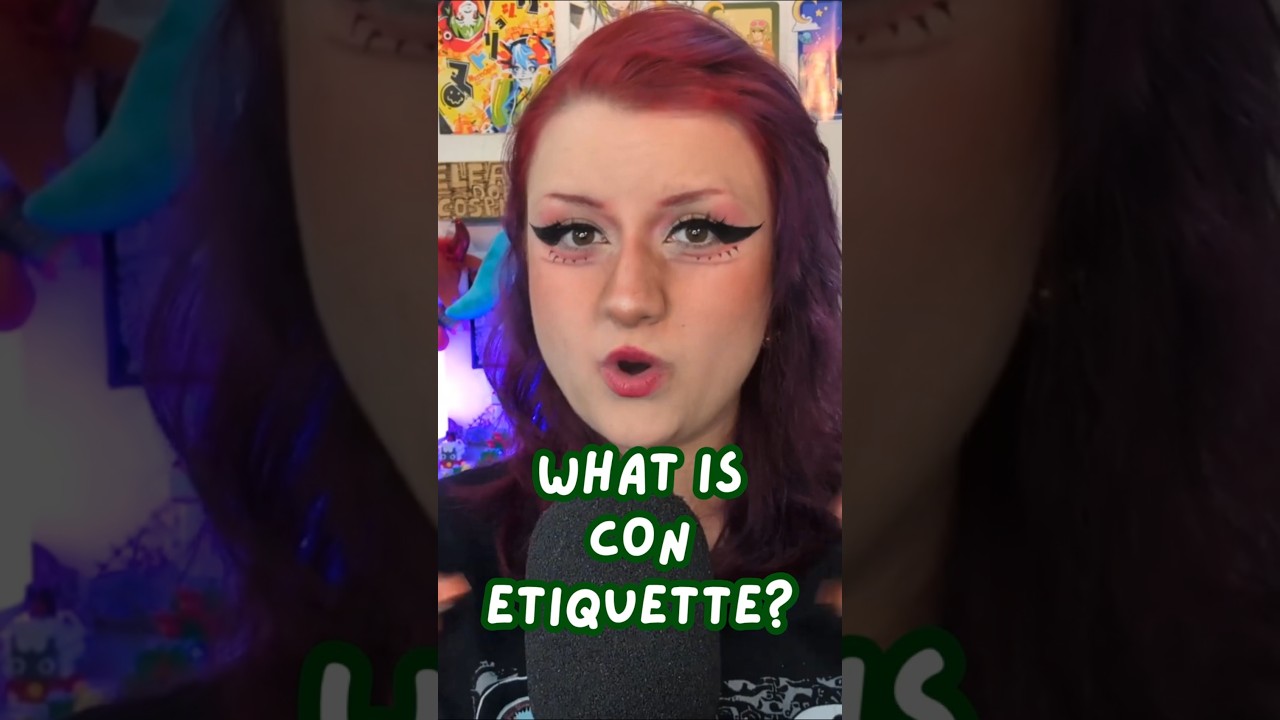What is con etiquette? - New Beginner's Guide video out now! #conetiquette #consent #cosplay