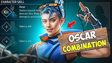Top 3 ( Deadly ) Oscar Character skill Combination || Free fire Best character combination