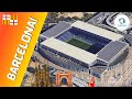 The stadiums of barcelona