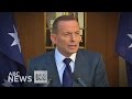 Tony Abbott addresses media for the last time as prime minister