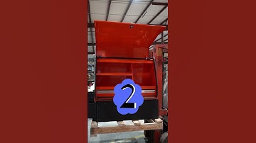 Lockable and spacious – secure your tools in style! #custom #customtoolbox #custommade #welder