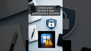 Check app permissions monthly