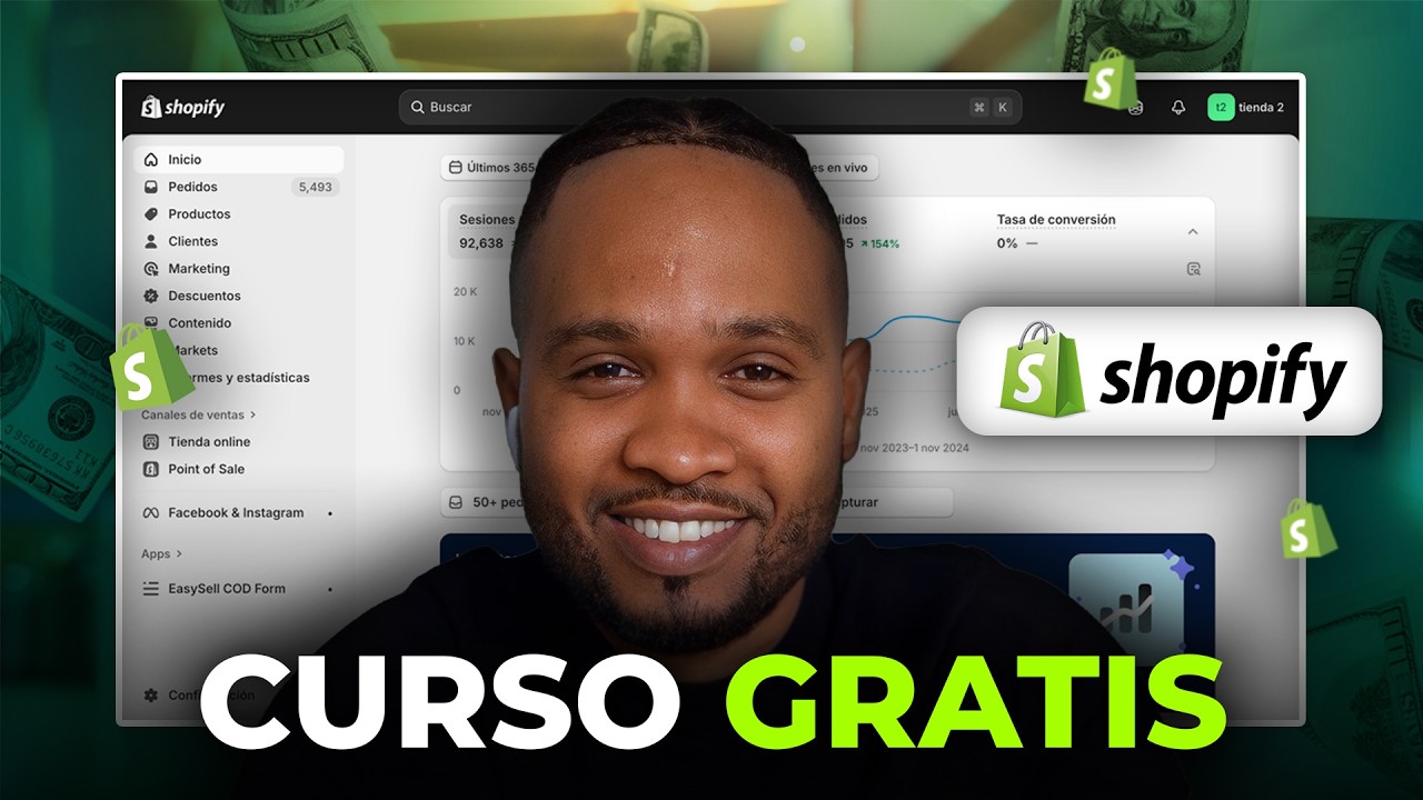 📦 Gana dinero online con Dropshipping | Curso paso a paso 2026 - YouTube