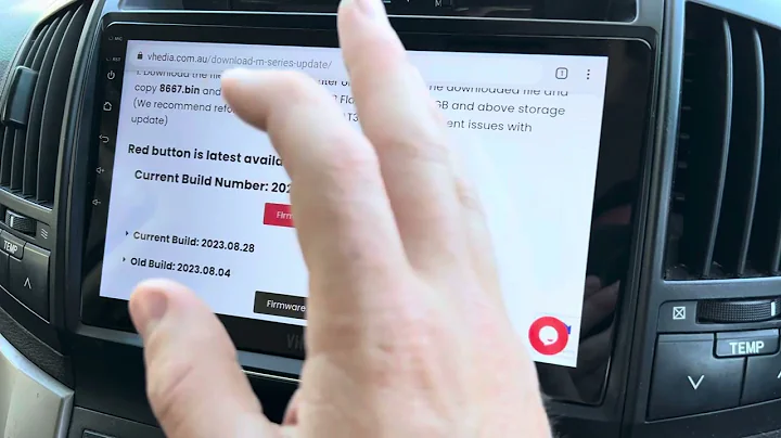 UI Firmware Update - M Series