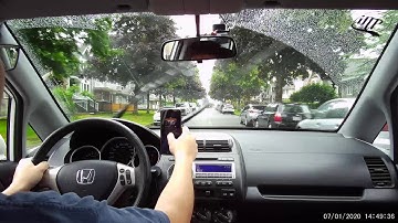 GitUp G3 Duo 2K Wi-Fi FOV 90° - Driving Video Sample